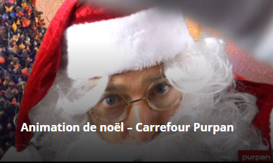 Animation de Noël – Carrefour Purpan